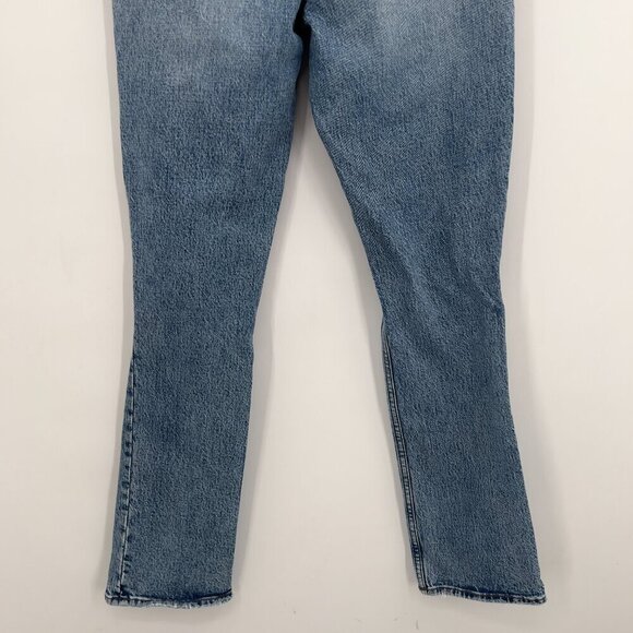 Abercrombie & Fitch The 90’s Skinny High Rise Distressed Jeans Women’s Size 29 - Picture 7 of 10